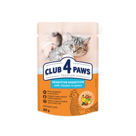 Пауч за котки с чувствително храносмилане CLUB 4 PAWS Premium 
